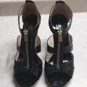 Michael Kors Berkley T Strap 4 inch heel